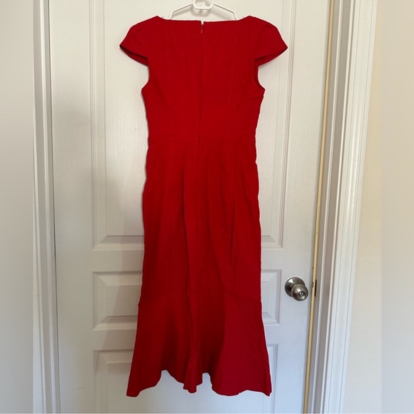 Anthropologie Classic Red Dress - Picture 5 of 8